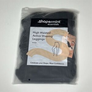 Shapermint Essentials High Waisted Shaping Ankle Leggings Black Size 3XL